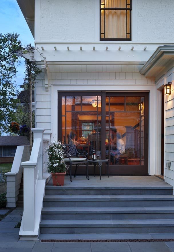 This is an example of a traditional house exterior in Seattle.