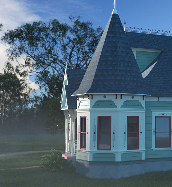 Queen Anne Revival Home Victorian House Exterior Toronto by