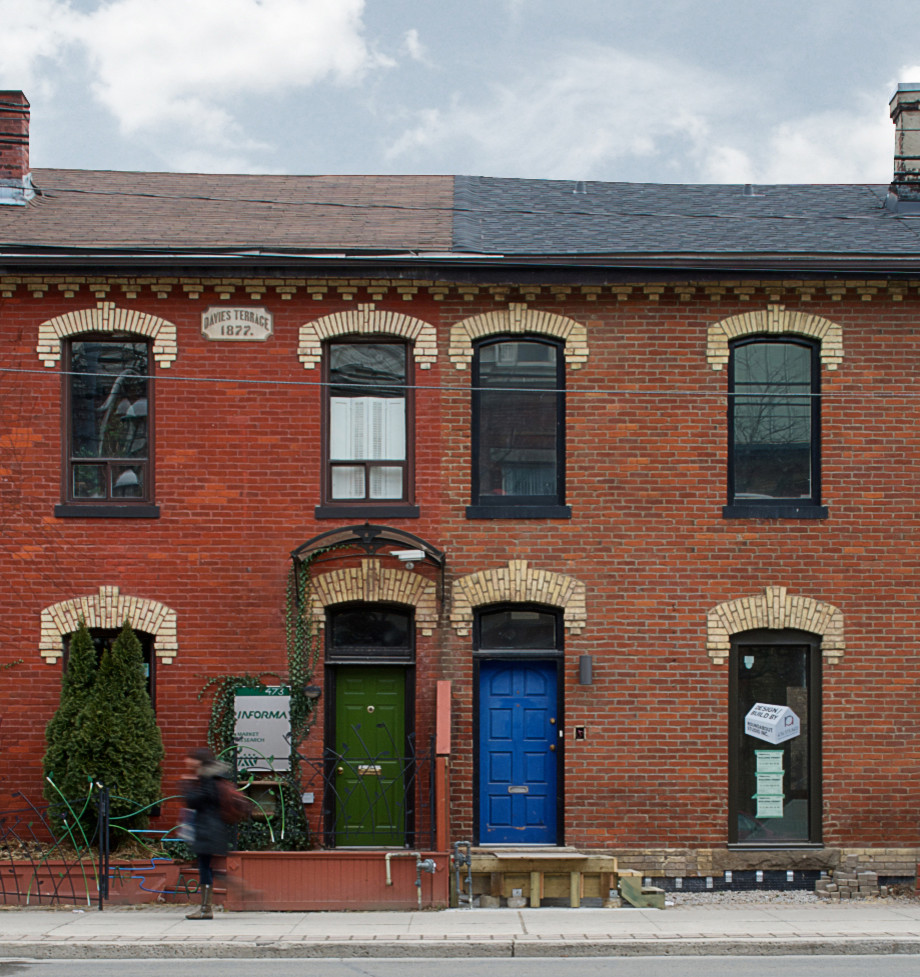 Queen Street East Exterior Traditional Exterior Toronto by