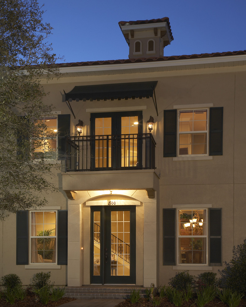 This is an example of a traditional house exterior in Jacksonville.