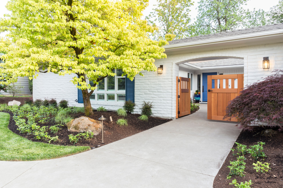 Raleigh Hills Ranch I Whole House Remodel Transitional Exterior