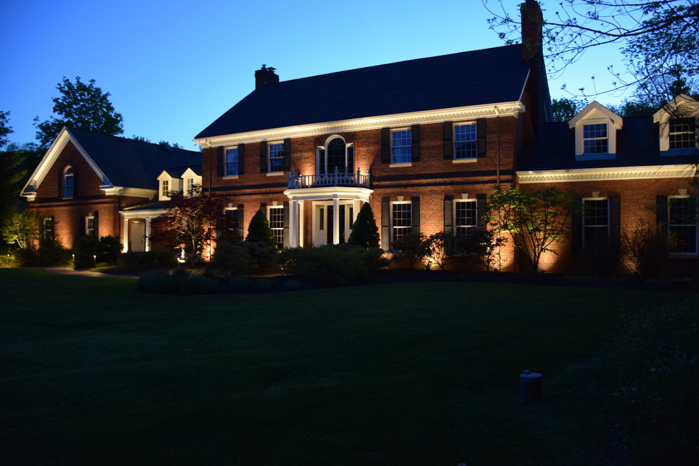 Raleigh Outdoor Lighting for Curb Appeal Contemporary Exterior