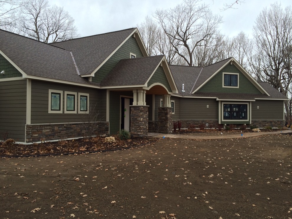 Rambler Homes Craftsman Exterior Minneapolis by The Design Team
