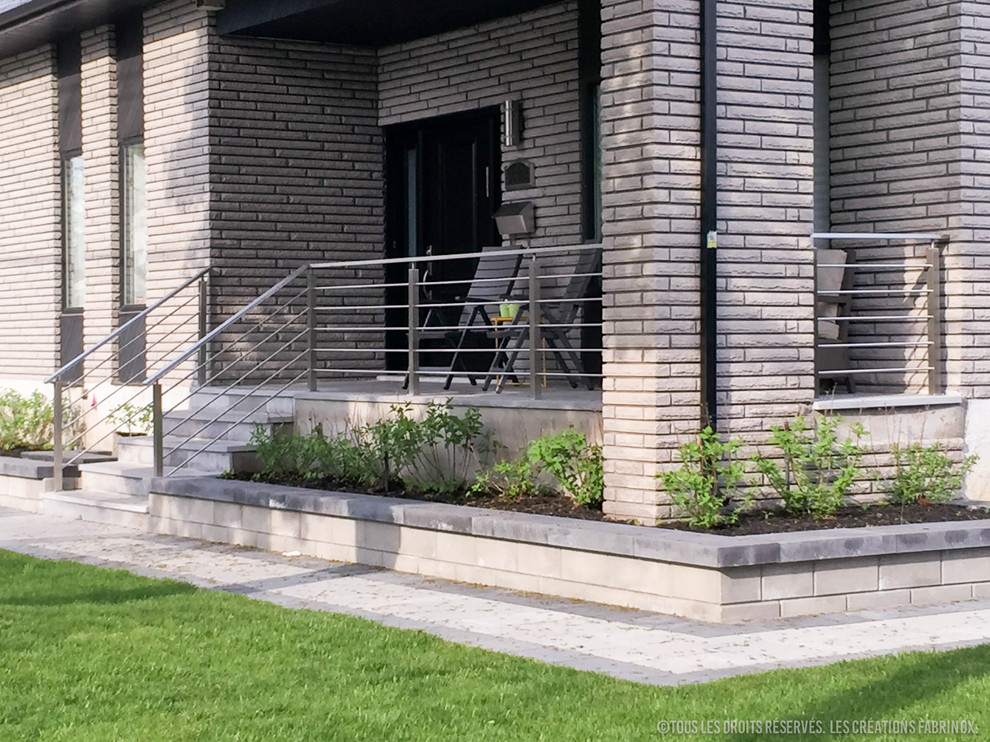 Rampes extérieures en acier inox / Stainless steel exterior ramps ...