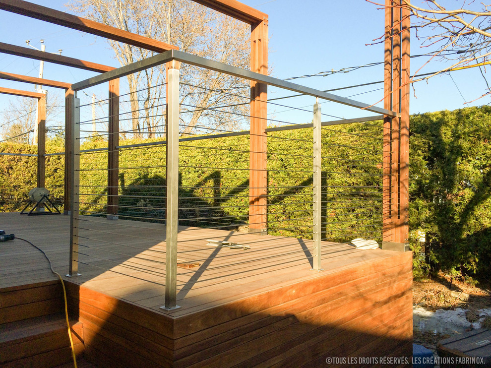 Rampes extérieures en acier inoxydable / Stainless steel exterior ramps ...