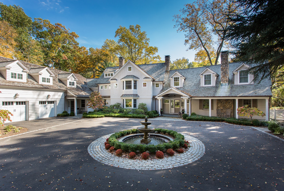 Ranch Renovation Traditional Exterior New York by Donald William Fairbanks Architect, P.C.