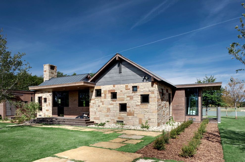 Ranch Style - Rustic - Exterior - Dallas - by Bentley Tibbs, AIA ...