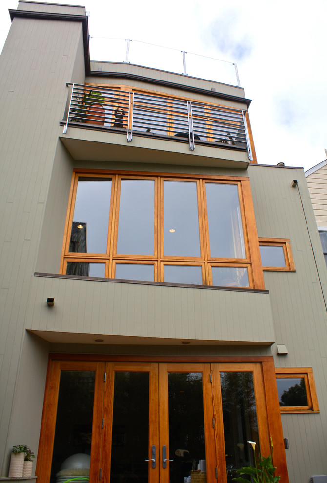 Example of a trendy exterior home design in San Francisco
