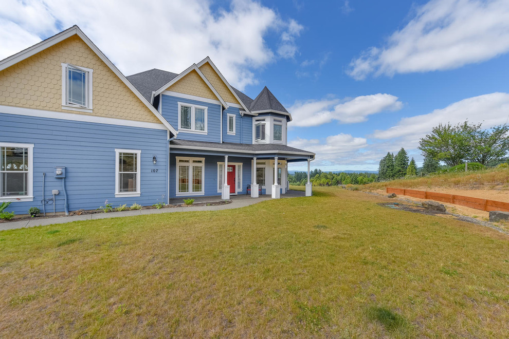 Recently Completed Custom Home in LaCenter Washington Farmhouse
