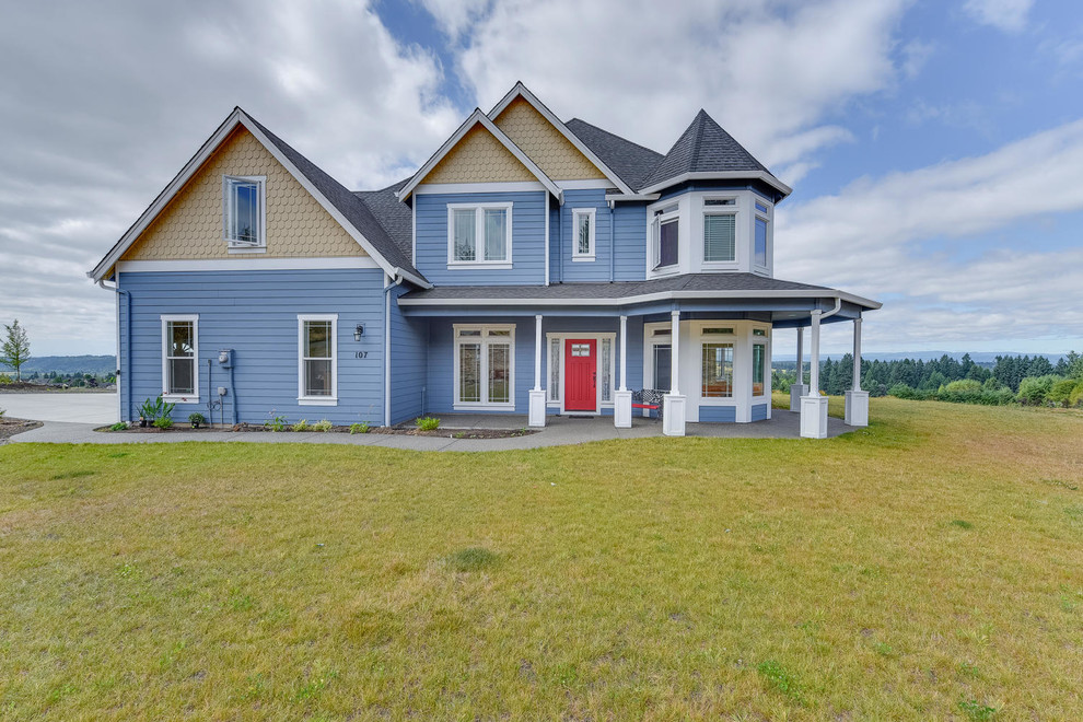 Recently Completed Custom Home in LaCenter Washington Farmhouse