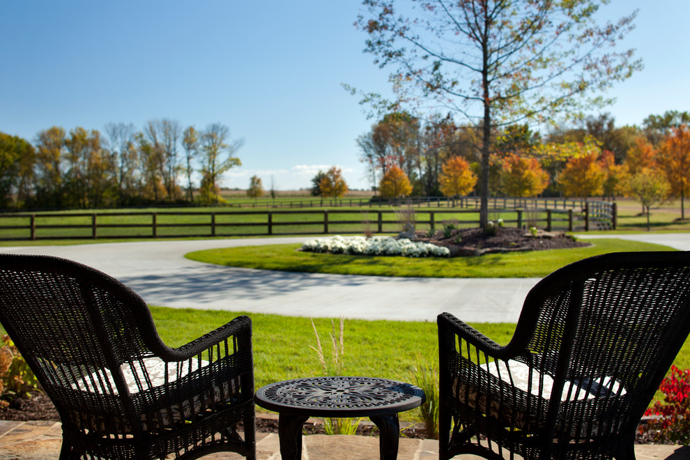 Red Fox Ranch Rustic Exterior Minneapolis by Peter Eskuche, AIA