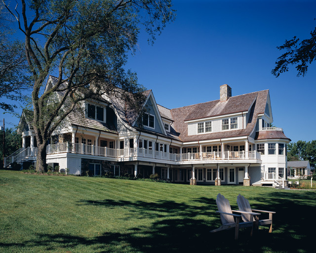 Redhouse Cove Waterfront, Gibson Island Classique Façade