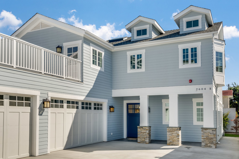 Redondo Beach Duplex Traditional Exterior Los Angeles by Joseph