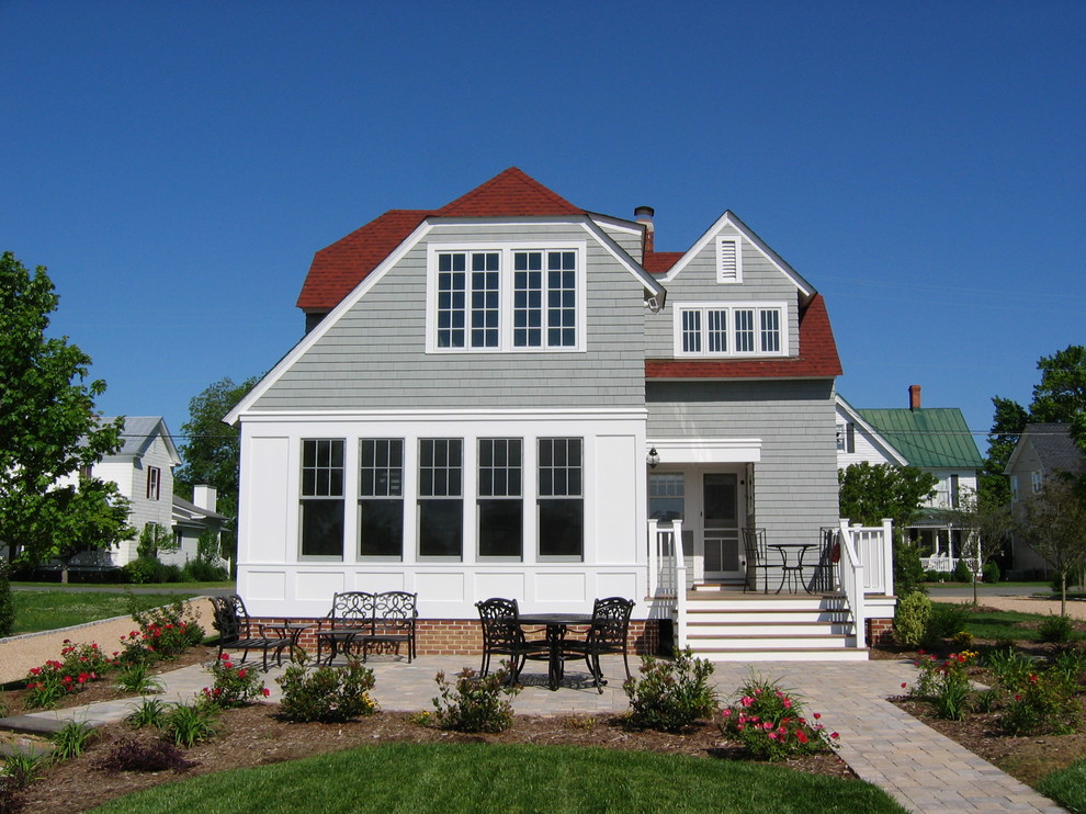 Reedville VA Sears house remodel and addition Craftsman Exterior