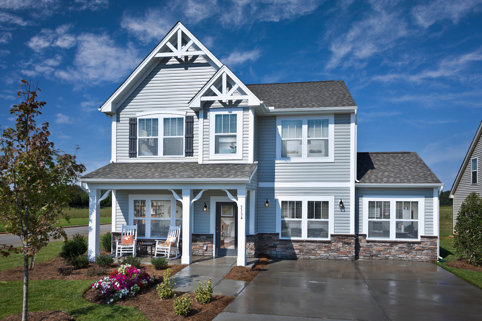 Reedy Fork Northwood Model Home Traditional Exterior Charlotte