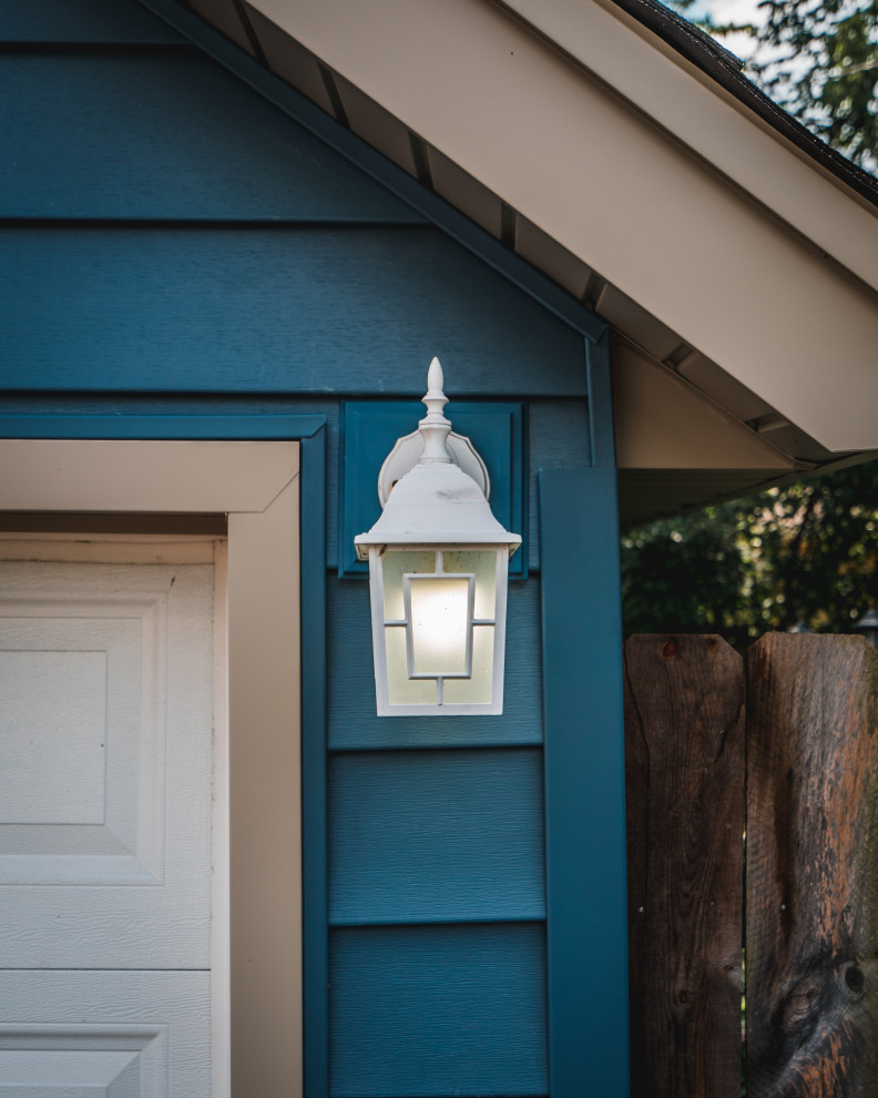 Regatta Blue Home Traditional Exterior Chicago by Lang Home