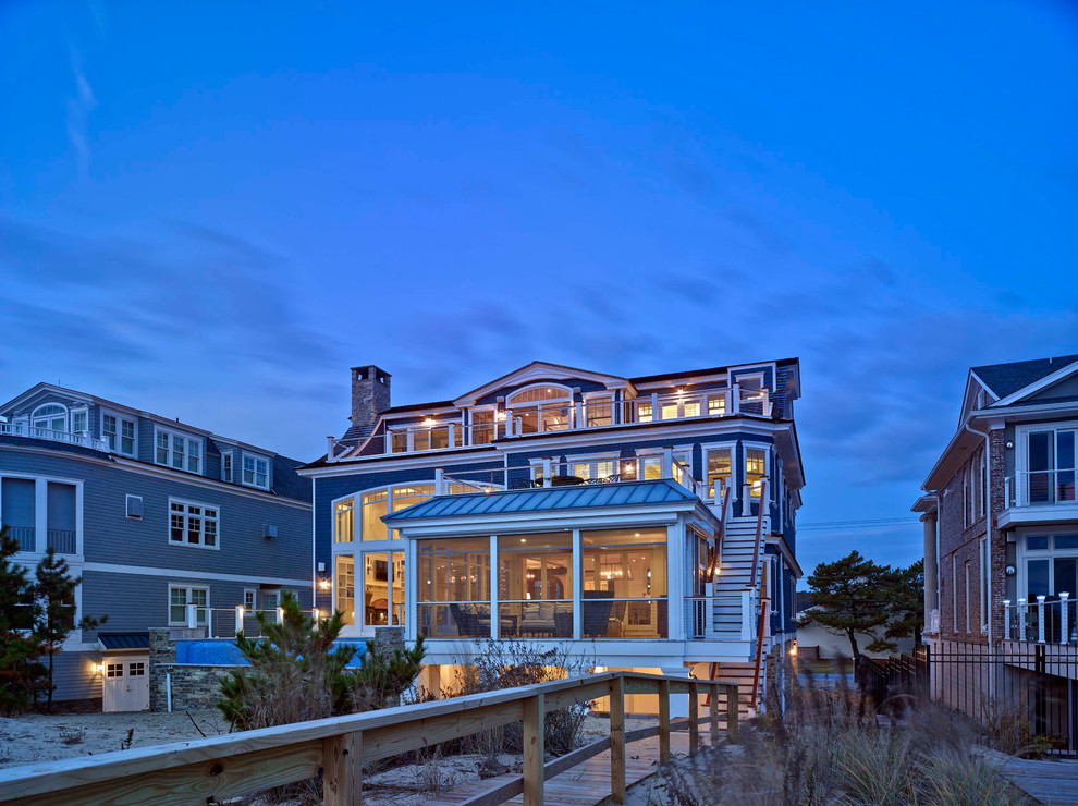 Rehoboth Beach Beach Front Home Beach Style Exterior Wilmington