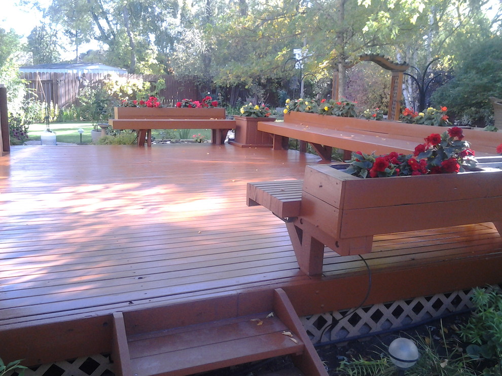 renew, stain. Beautiful deck - Traditional - Exterior - Other - by La ...