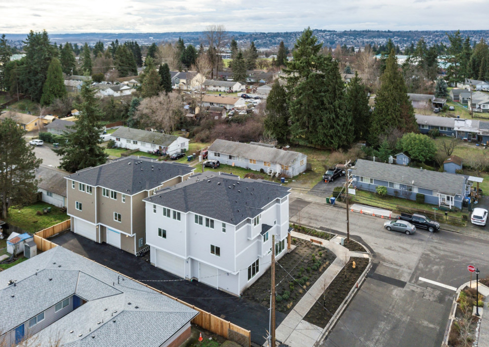 Renton Kirkland Ave Duplexes (4 Units) Craftsman Exterior Seattle by Sapphire Homes