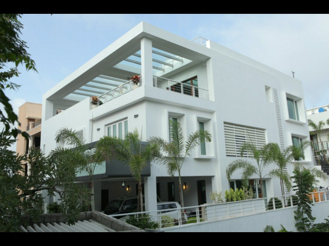Residence at Hyderabad, India - Contemporary - Exterior - Hyderabad ...