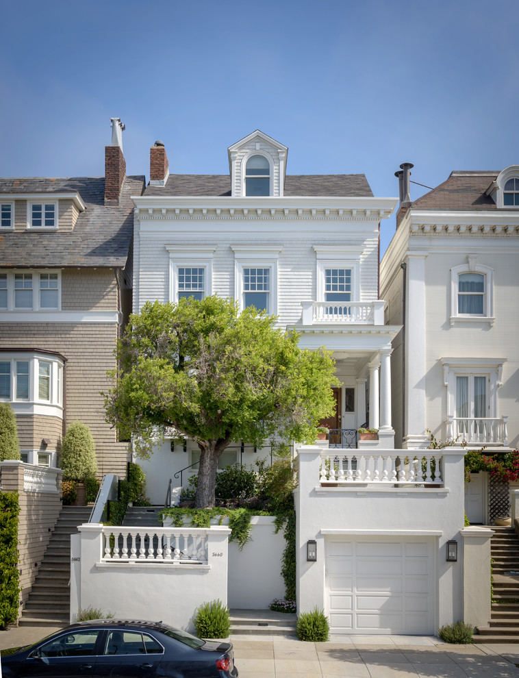 Ornate exterior home photo in San Francisco