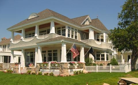 This is an example of a classic house exterior in Other.