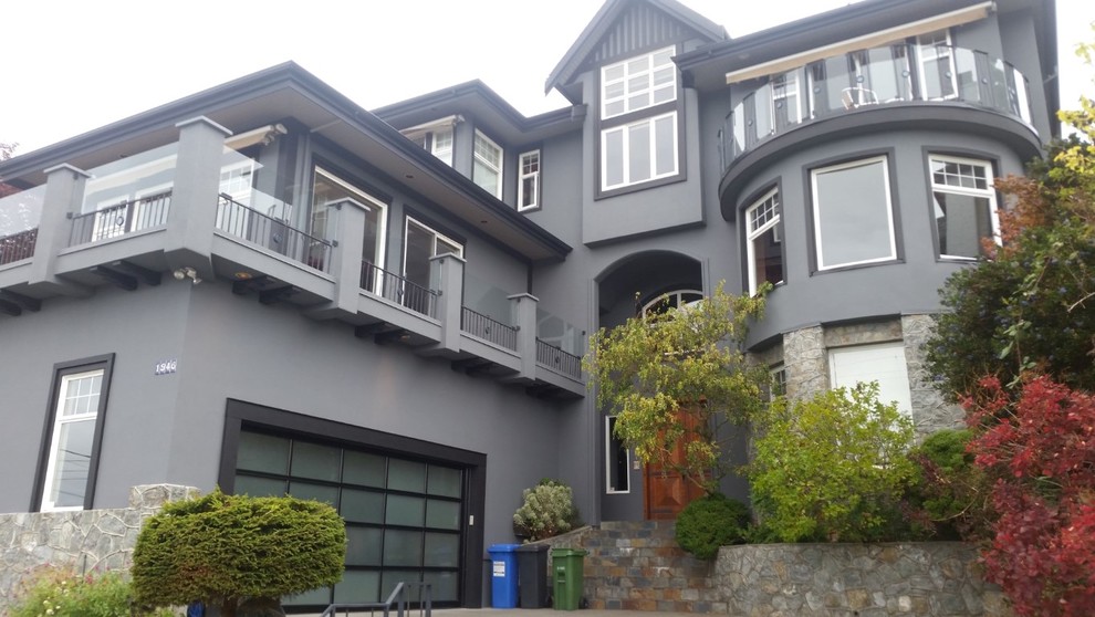 Residential Exterior Painting Victoria BC Modern Exterior Vancouver by Dirk and Dan's