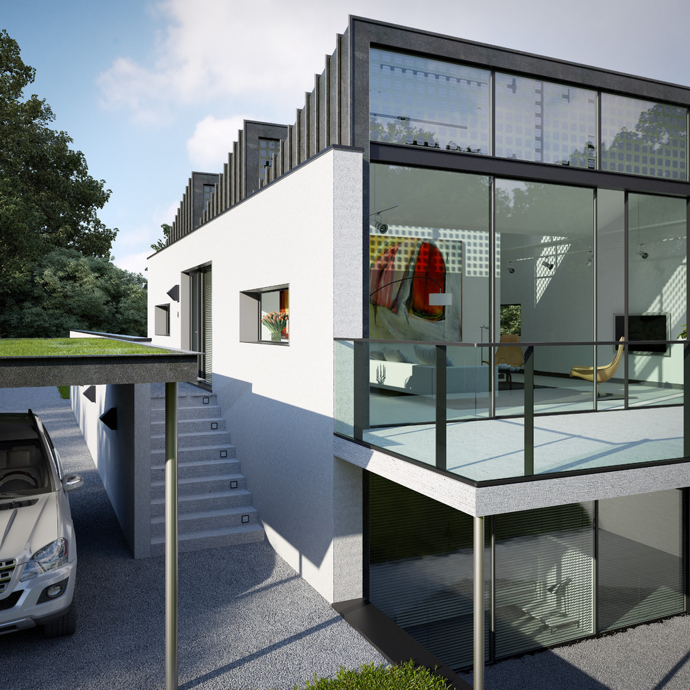 Modern exterior home idea in Amsterdam