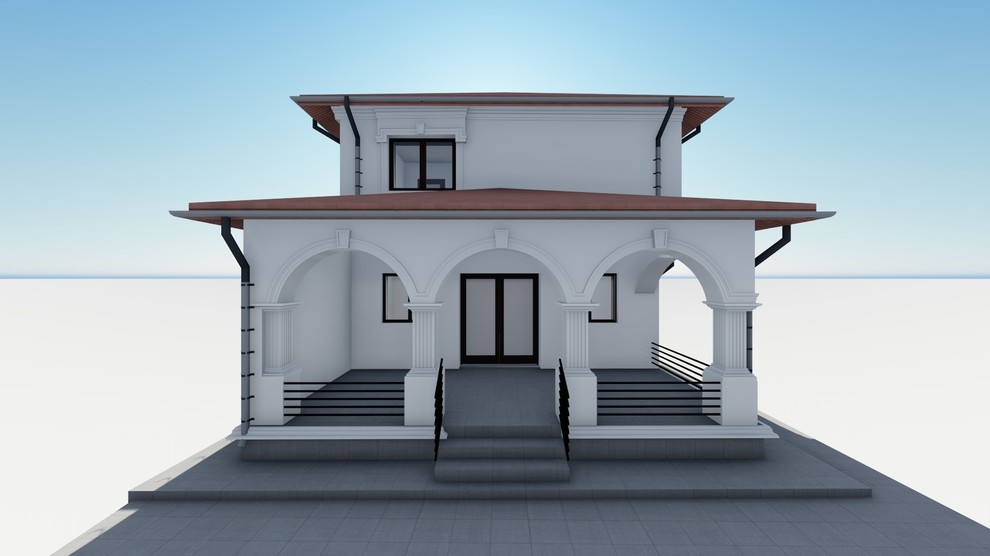 Residential House in Galati, Romania Exterior Other by CoArtCo