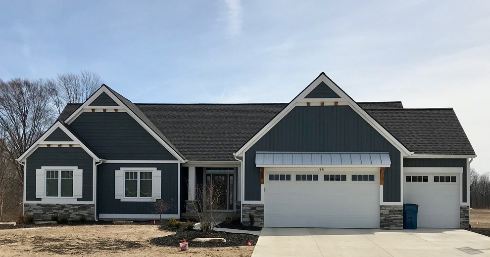 Residential Exterior Grand Rapids by Seamless Gutters By Design