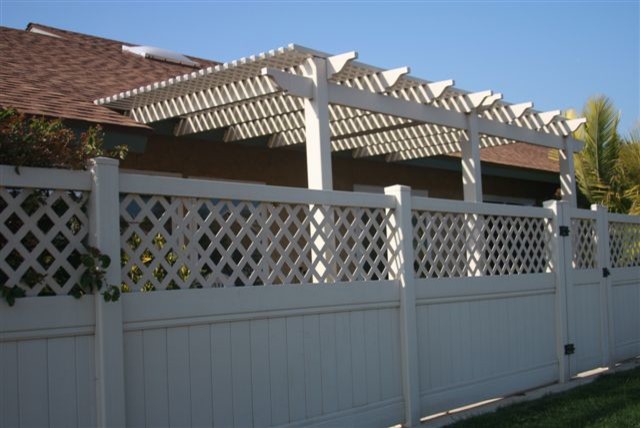 Residential Semi Privacy Vinyl Fence W Lattice Patio Cover Gate Contemporary House Exterior Los Angeles By Factory Houzz Uk - Vinyl Lattice Patio Covers Residential Semi Privacy Vinyl Fence W Lattice Patio Cover Gate Contemporary House Exterior Los Angeles By Factory Houzz Uk - Vinyl Lattice Patio Covers