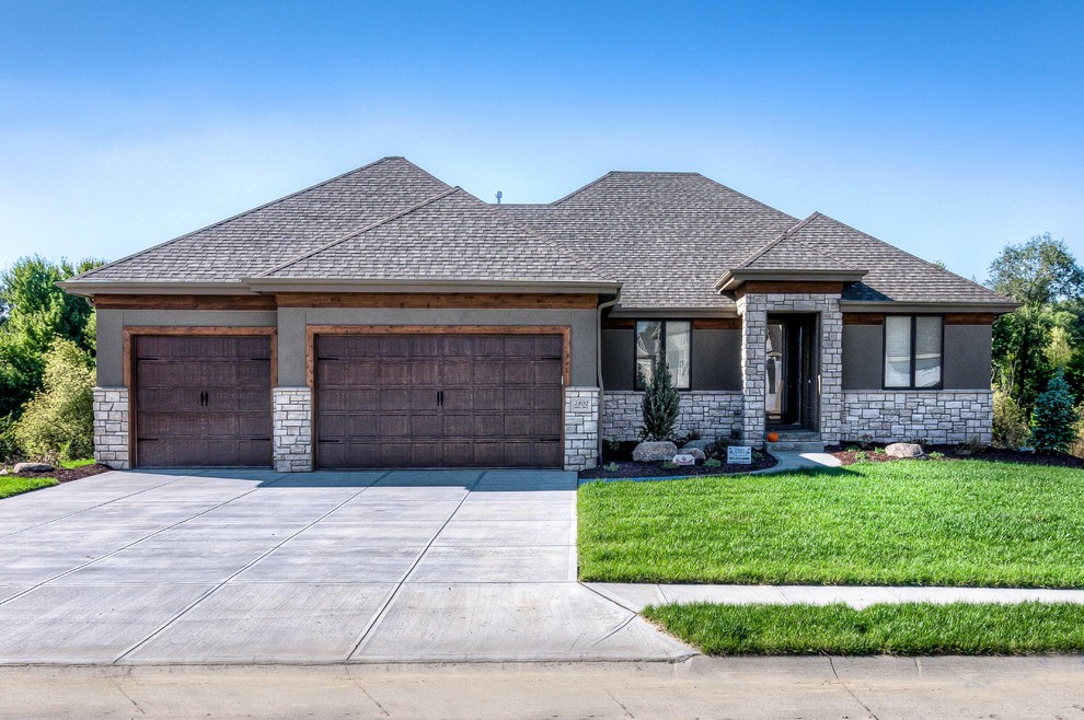 Residential Stone Exteriors Traditional Exterior Omaha by