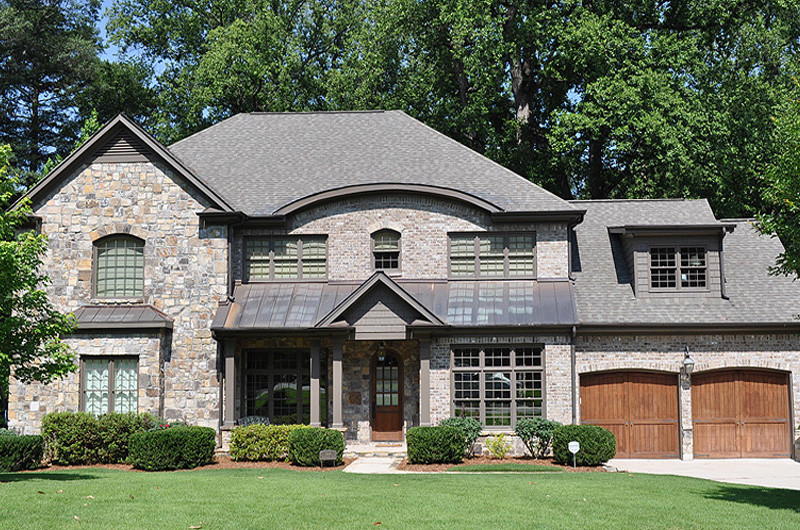 Residential Work Rustic Exterior Atlanta by Bell Roofing Houzz