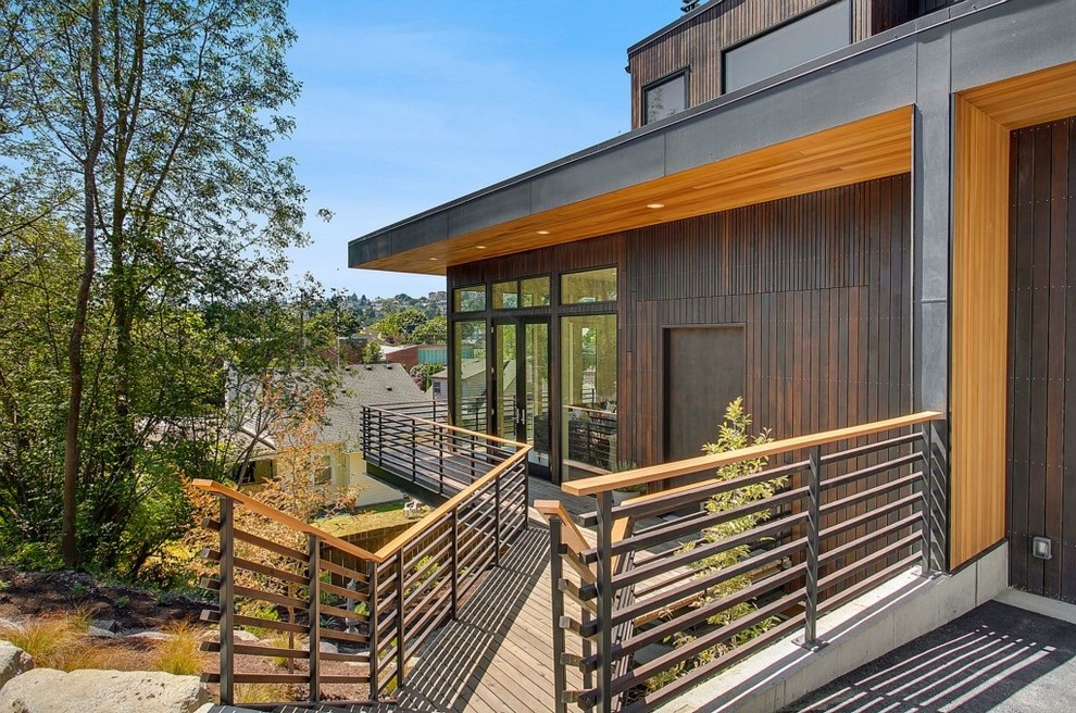 Residential Work Modern Exterior Seattle by