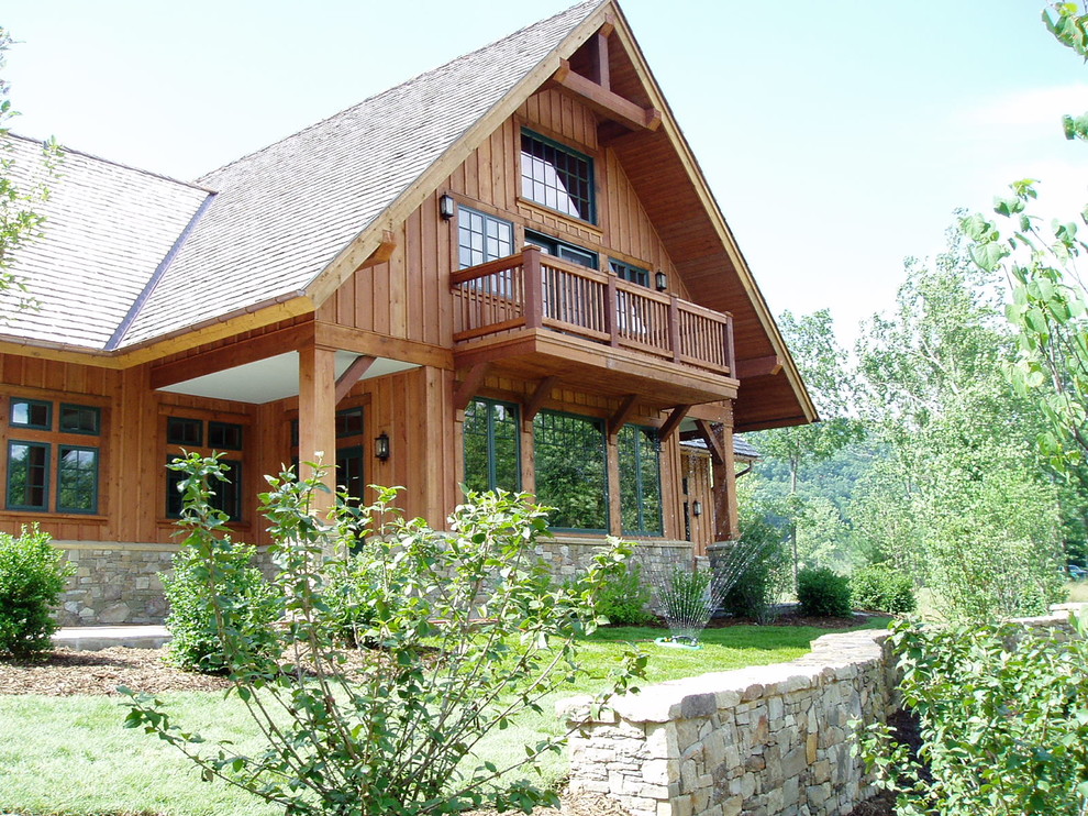 Resort Home The Snead 43, The Greenbrier Sporting Club, West Virginia Rustic Exterior
