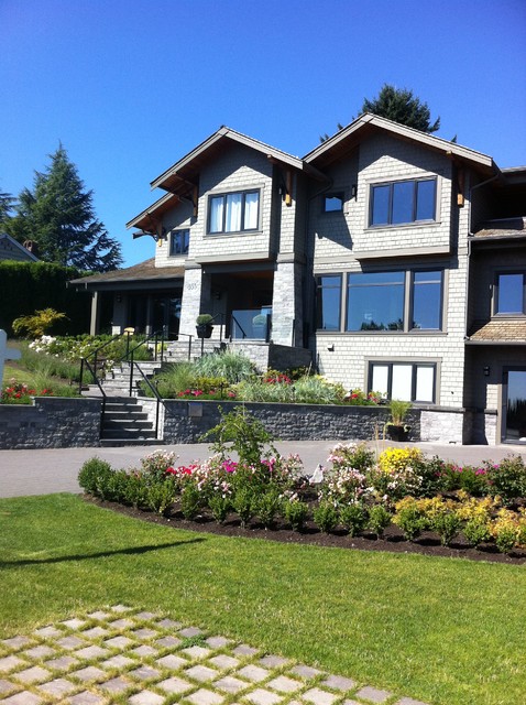 Retaining Walls - Traditional - Exterior - Vancouver - by Cabana ...