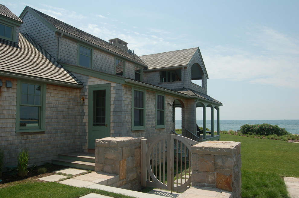 Rhode Island Waterfront Traditional Exterior Providence by