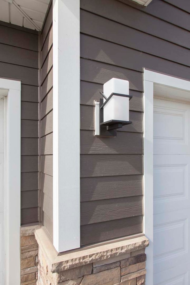 Rich Espresso James Hardie Siding Exterior Renovation Traditional