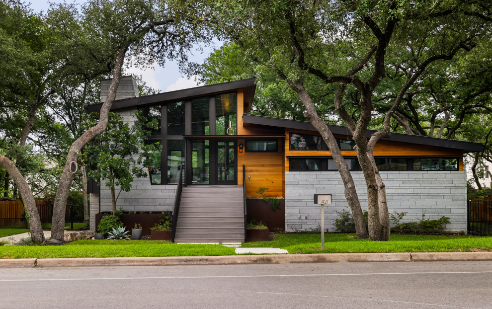 Ridgewood Residence - Midcentury - Exterior - by Matt Fajkus ...