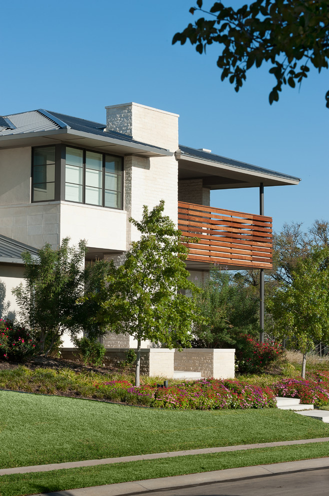 Example of a trendy exterior home design in Dallas