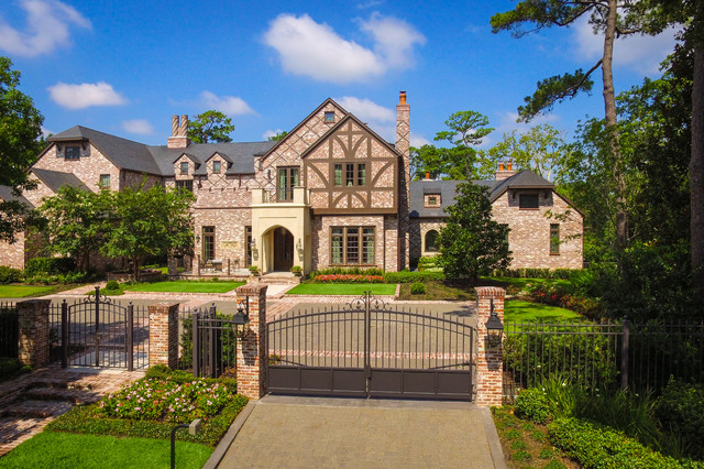 River Oaks Houston TX Residence Traditional Exterior Houston by Eubanks Group Architects Houzz NZ