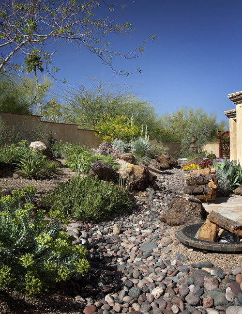 Southwestern Desert Landscape Design, Best Gravel For Desert Landscaping