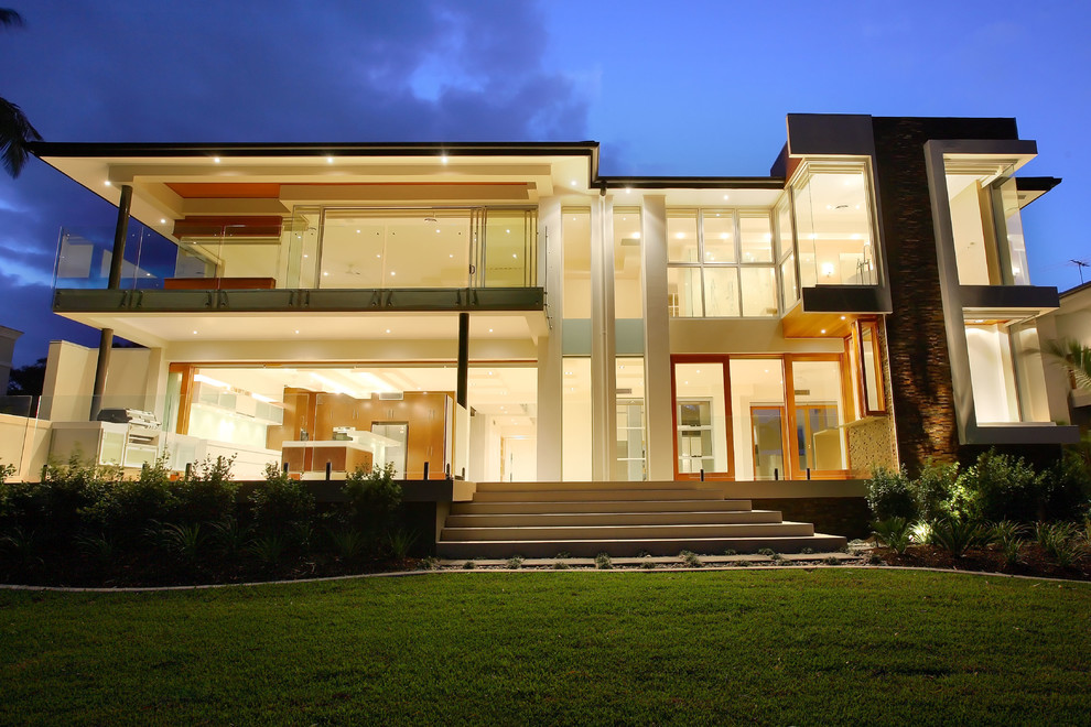 Riverfront House 2 Brisbane Contemporary Exterior Brisbane by