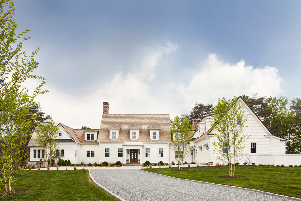 Riverfront Residence Farmhouse Exterior Richmond by 3north Houzz