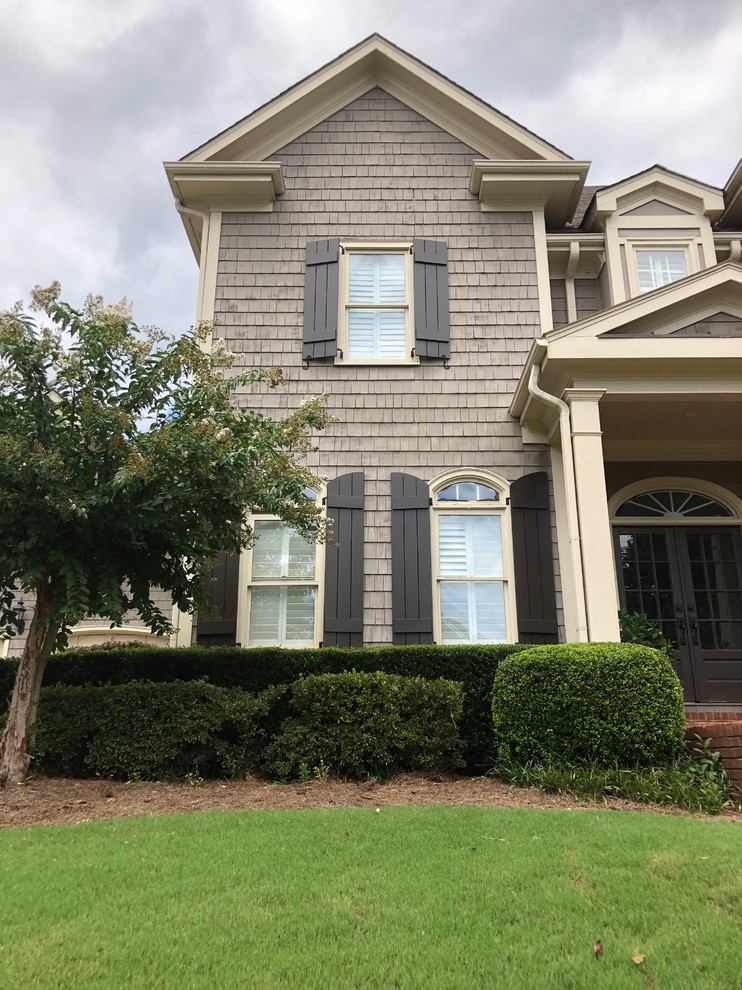 Rivermoore Park 14 Traditional Exterior Atlanta by The Real Cedar Shutter Company Houzz
