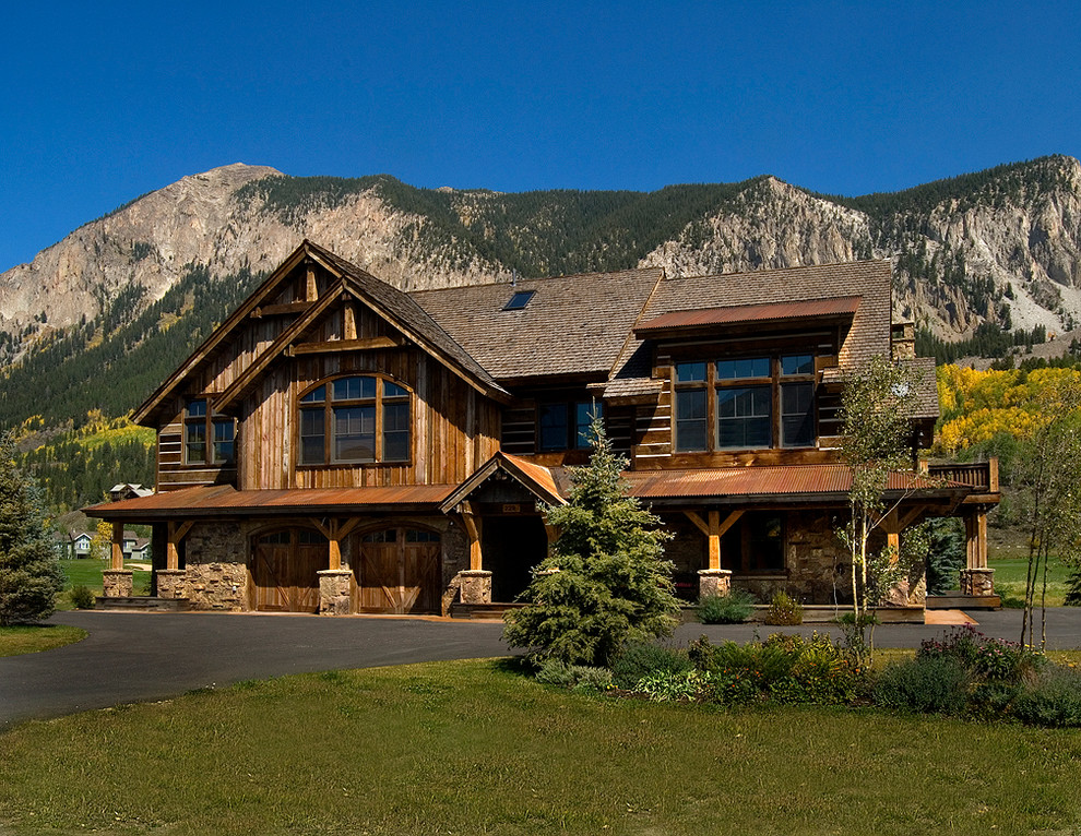 Rock Creek Townhomes Rustic Exterior Denver by Crested Butte