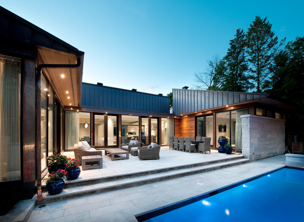Rockcliffe Custom Home Contemporary Exterior Ottawa by Roca