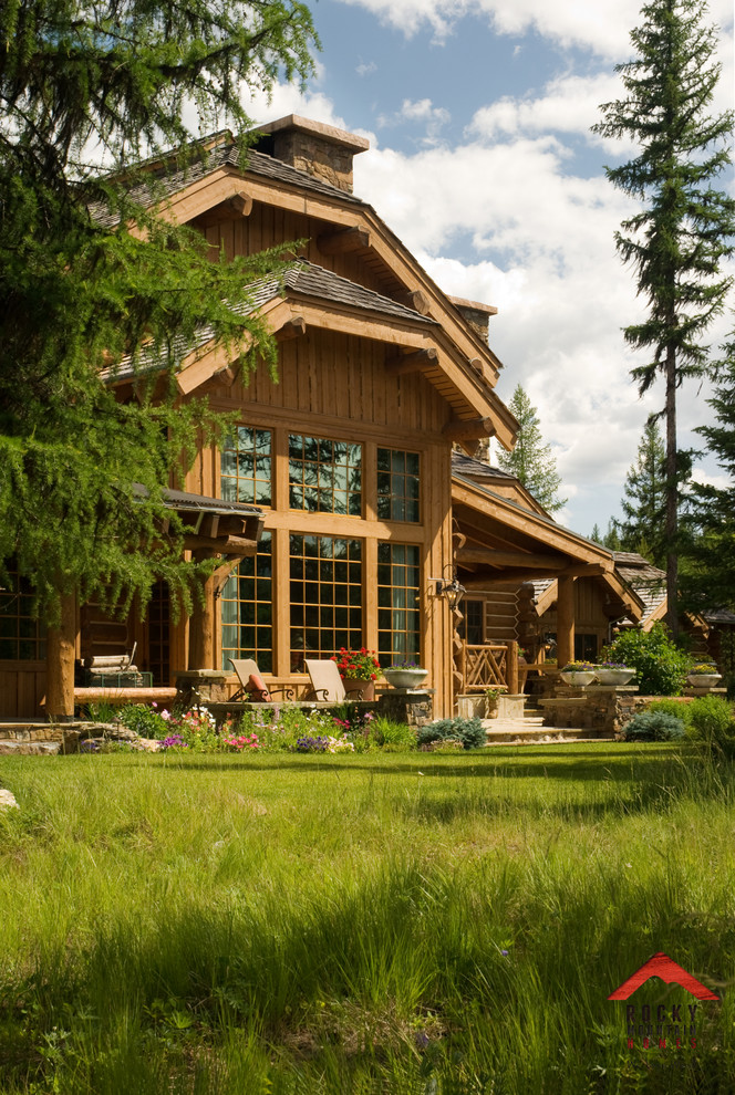Rocky Mountain HomesPrivate Rustic Ranch Rustic Exterior Other