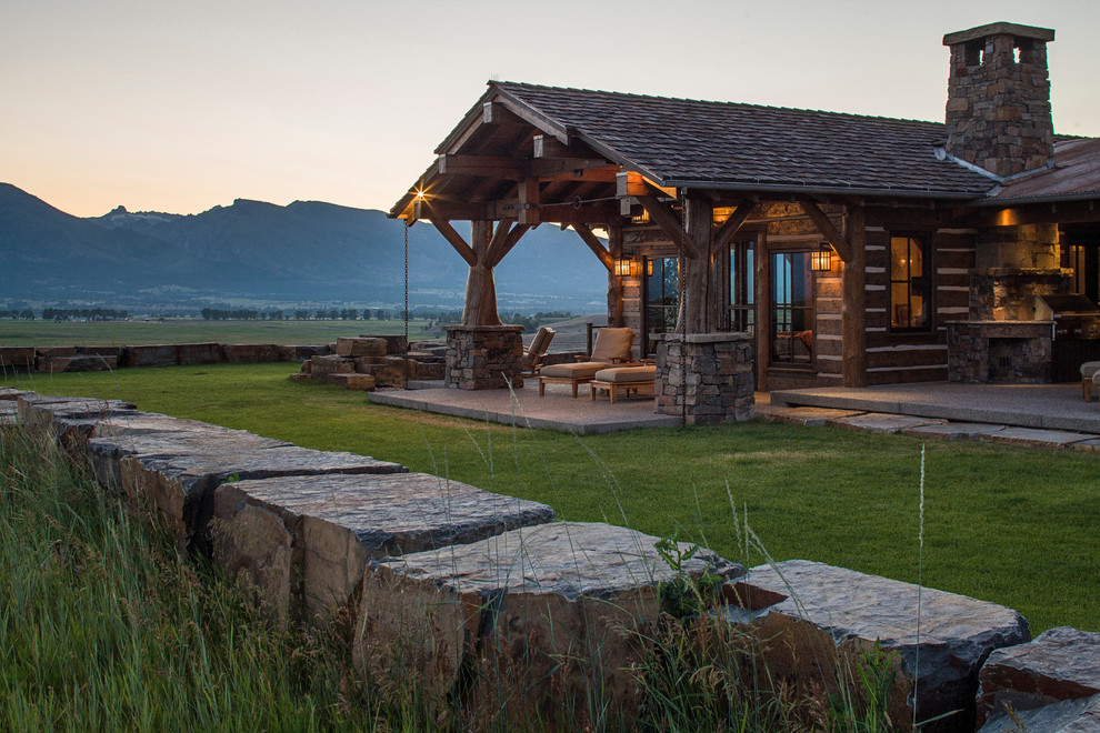 Rocky Mountain Log Homes Timber Frames Rustic Exterior Other