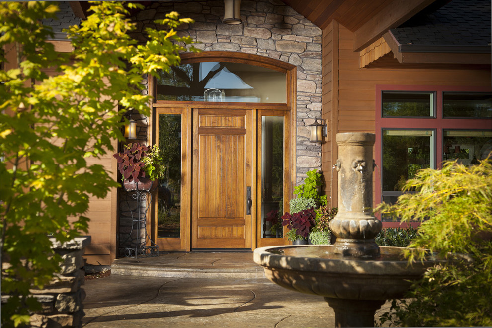 Rogue Valley Doors Craftsman Exterior San Francisco by Apple Blossom Moulding